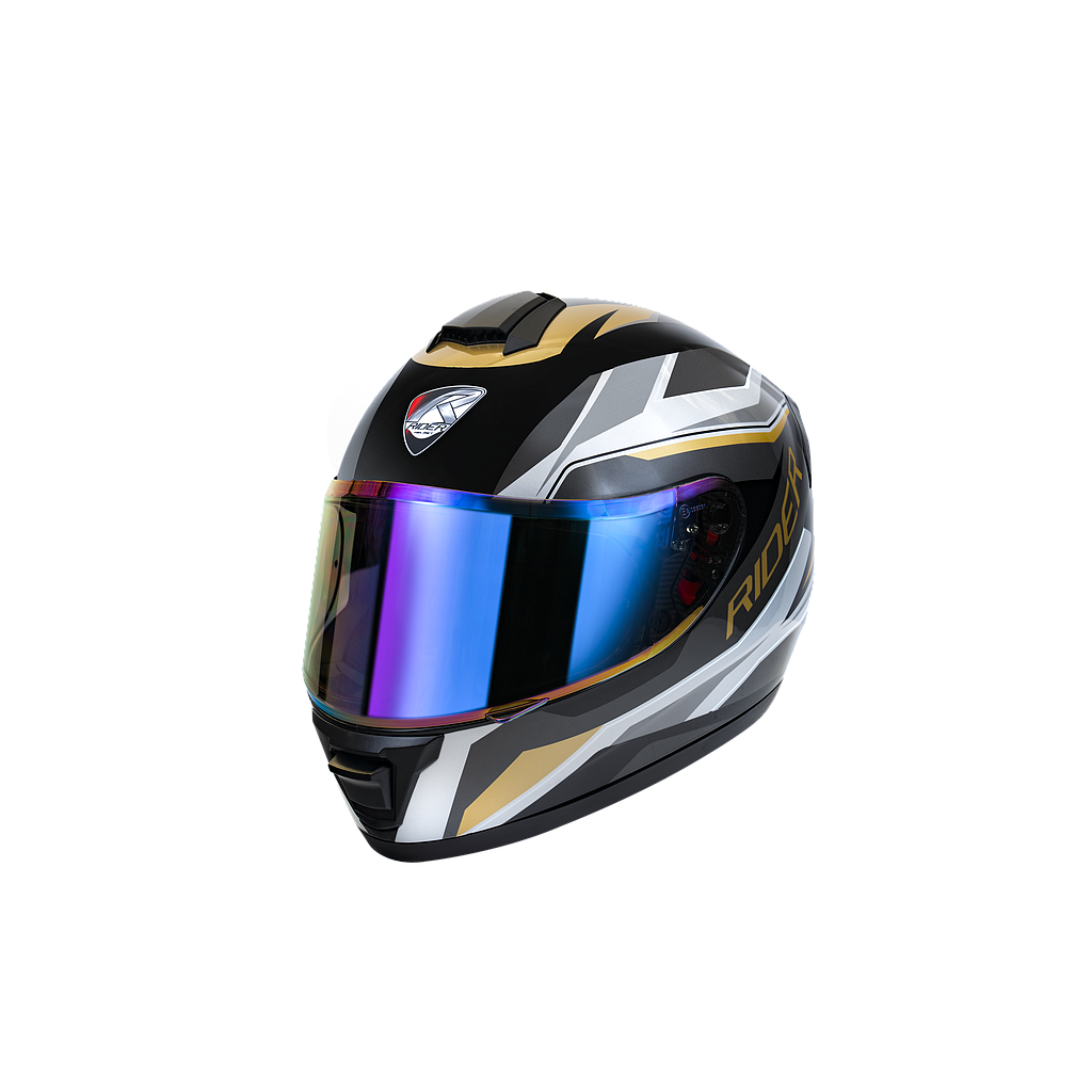 Full Face Vortex #5 Strike Gold (Glossy) M