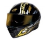 Full Face Defender #9 Toxin Silver Gold XS