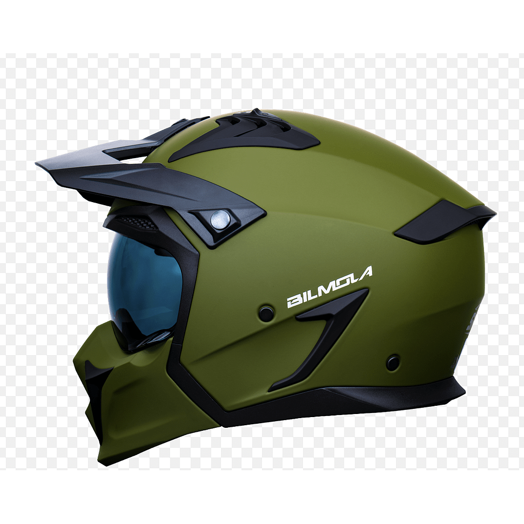 Full Face SPIKER #5 Green Camo (Matte) L