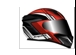 Flip Up Defence #10 Delta Black/Red (Glossy) L
