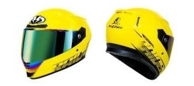 Full Face Warrior #5 Plain Yellow M