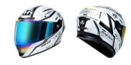 Full Face Warrior #8 Blitzer Silver M