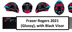 Full Face Rapid RSLT #11 Fraser Rogers 2021 (Glossy) XL