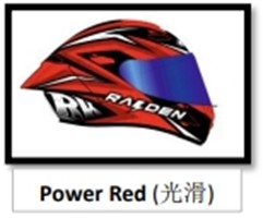 Full Face SPARK #4 Power Red L