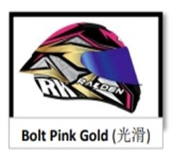 Full Face SPARK #8 Bolt Pink Gold XL