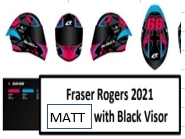 Full Face Rapid RSLT #12 Fraser Rogers 2021 (Matte) XS