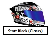 Full Face Razor SP #6 Start Black (Glossy) XL